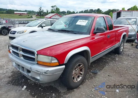 2003 Dodge Dakota Slt z USA, uszkodzony, nr VIN 1D7HL42X63S319090
